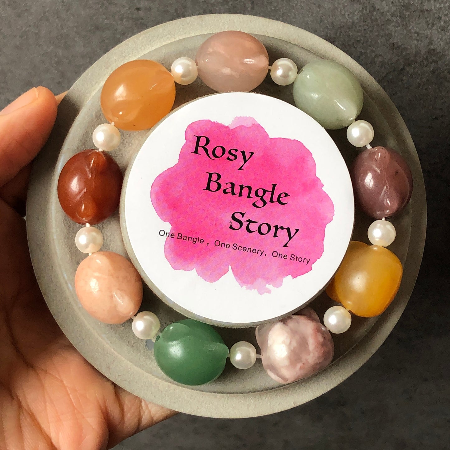 Natural SheTaicui Jade (Quartzite) carved icy Cat charms crystal Bracelet | Rainbow colour | Sweet & Cute | Cat lovers | Personalized Gift