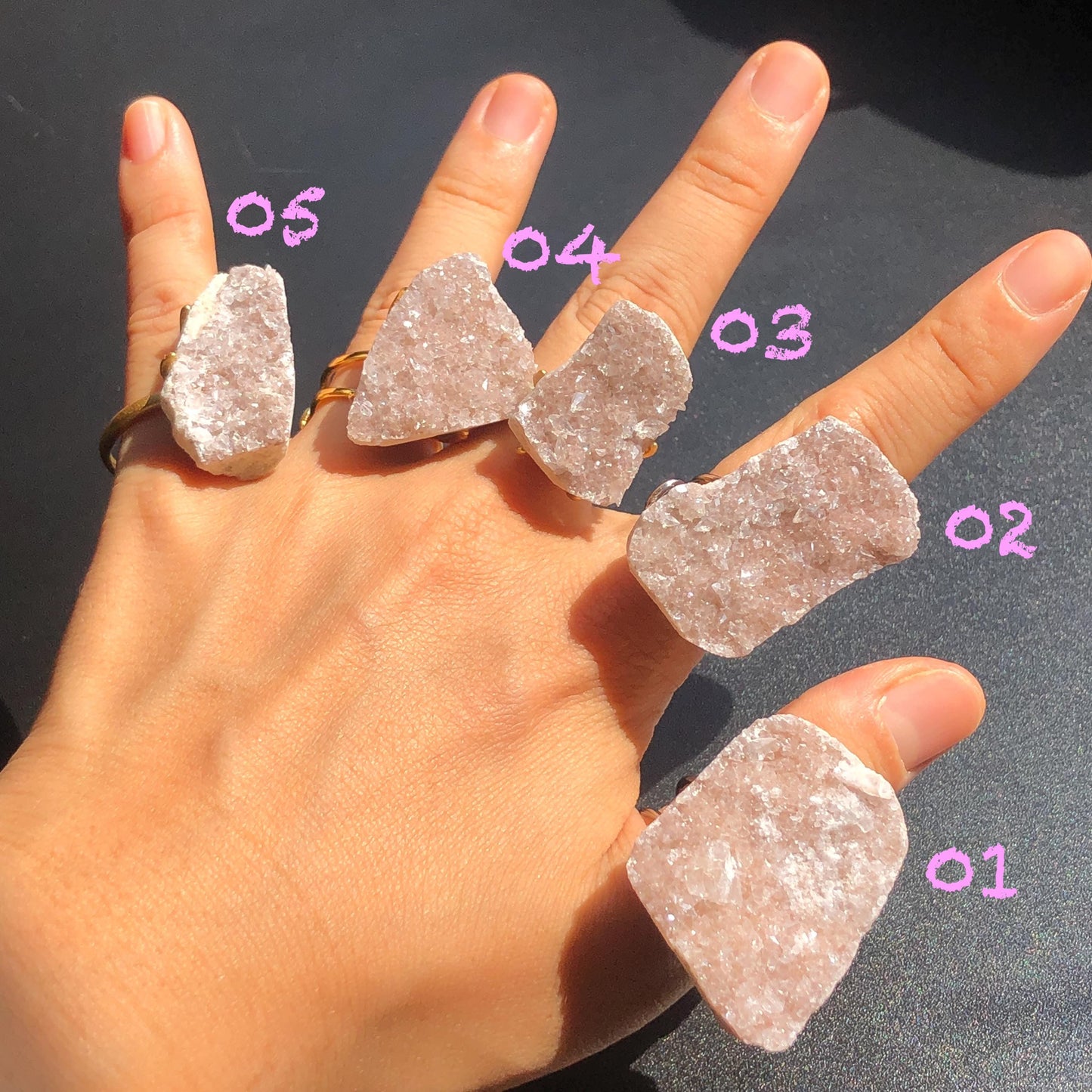 raw pink quartz ring, raw calcite ring , raw pink stone ring, raw pink quartz, pink quartz ring, Raw Stone Ring, Big Raw Crystal Ring Xlarge, Rough Huge Statement Ring, Chunky Irregular Raw Mineral Ring, Huge Stone Ring, Large statement ring