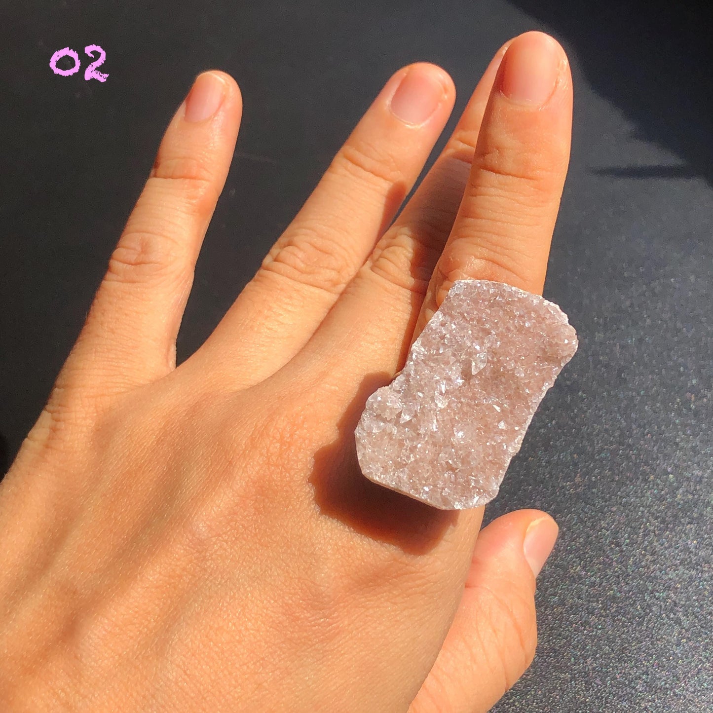 raw pink quartz ring, raw calcite ring , raw pink stone ring, raw pink quartz, pink quartz ring, Raw Stone Ring, Big Raw Crystal Ring Xlarge, Rough Huge Statement Ring, Chunky Irregular Raw Mineral Ring, Huge Stone Ring, Large statement ring