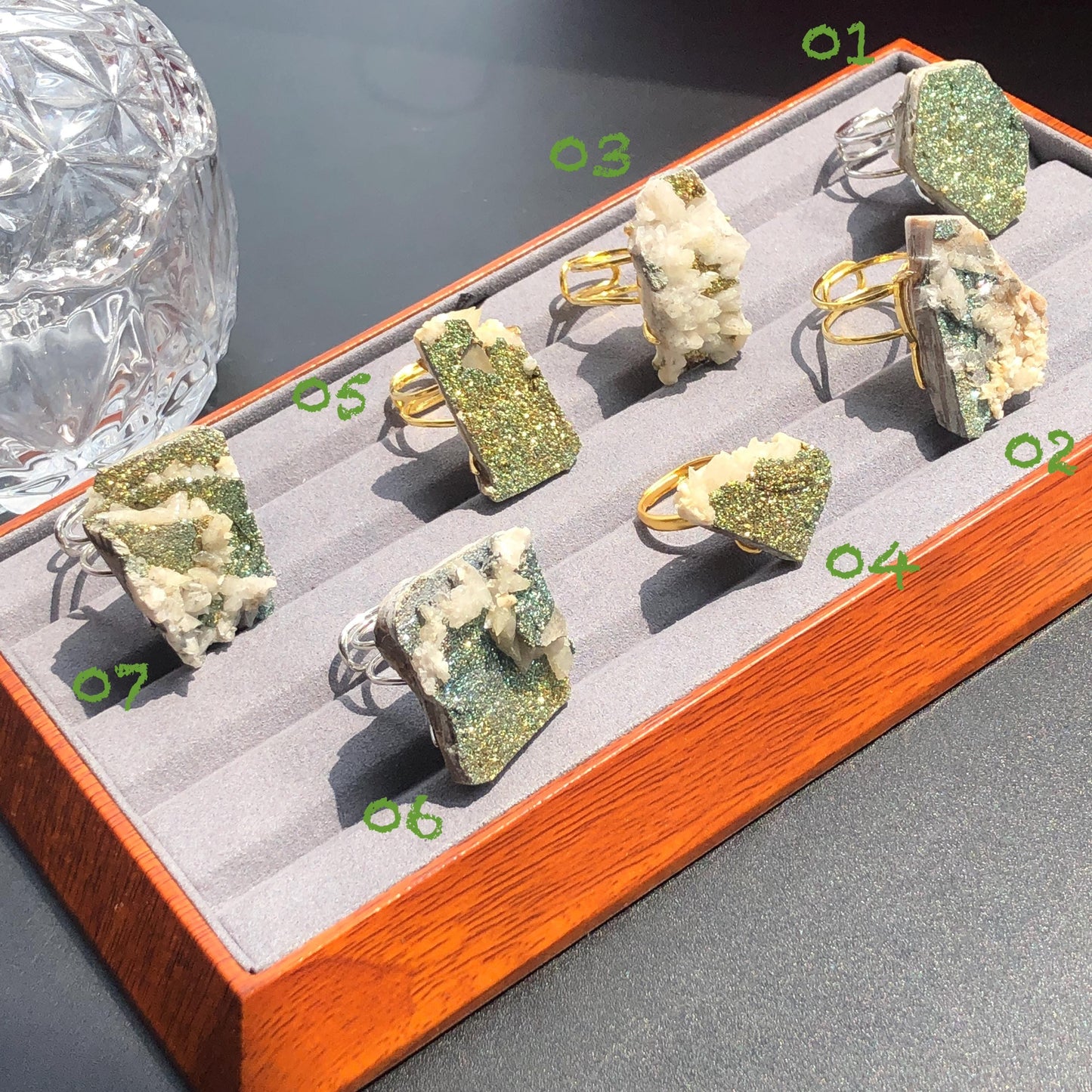 Raw Rainbow Pyrite & Calcite Ring, Raw Stone Ring, Sparky Big Raw Crystal Ring, Large Statement Ring men women, Chunky Irregular Stone Ring Gift, Huge Crystal Ring, Shiny Crystal Ring, Large Cocktail Ring, gold-plated copper ring, abundance stone
