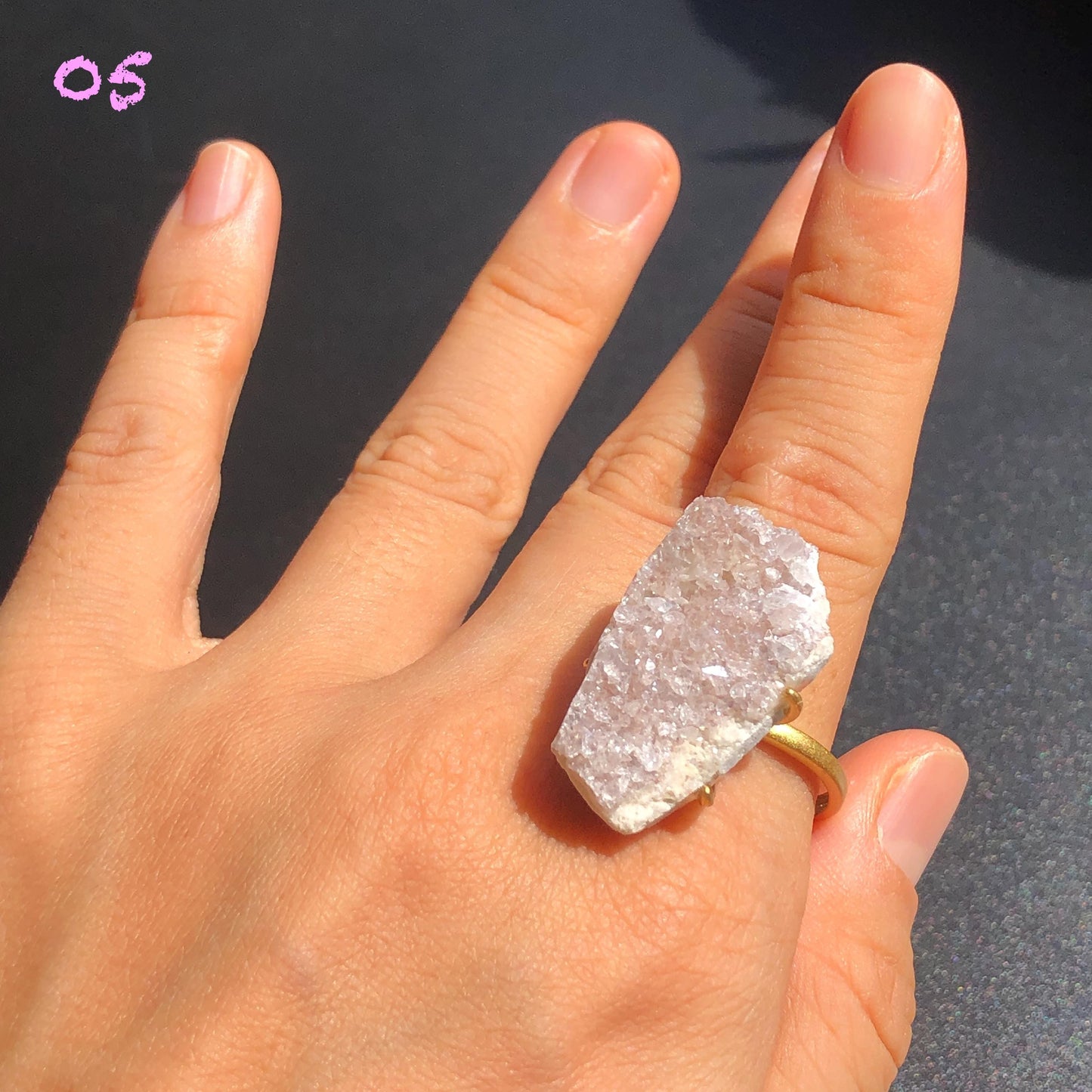 raw pink quartz ring, raw calcite ring , raw pink stone ring, raw pink quartz, pink quartz ring, Raw Stone Ring, Big Raw Crystal Ring Xlarge, Rough Huge Statement Ring, Chunky Irregular Raw Mineral Ring, Huge Stone Ring, Large statement ring