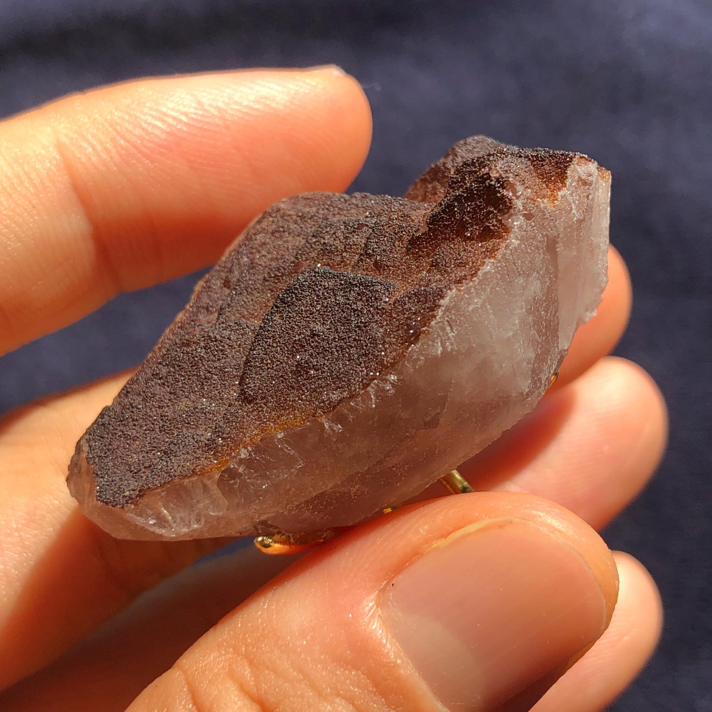 Raw Fluorite Ring, Chocolate Brown Fluorite Ring, Raw Crystal Ring, Raw Stone Ring, adjustable gemstone ring, Chunky Stone Ring, Large Statement Ring for Men and Women,Big Birthstone Ring, Raw Mineral Ring, Green Raw Crystal Ring, Crystal Band Ring