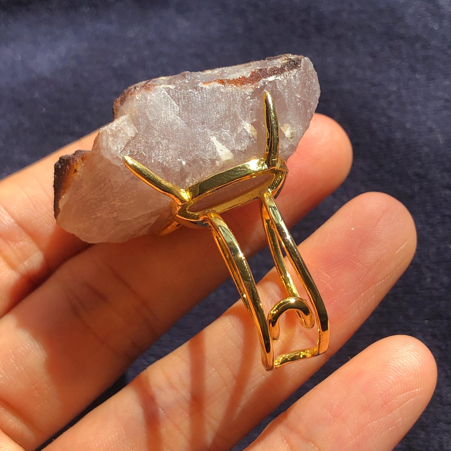 Raw Fluorite Ring, Chocolate Brown Fluorite Ring, Raw Crystal Ring, Raw Stone Ring, adjustable gemstone ring, Chunky Stone Ring, Large Statement Ring for Men and Women,Big Birthstone Ring, Raw Mineral Ring, Green Raw Crystal Ring, Crystal Band Ring