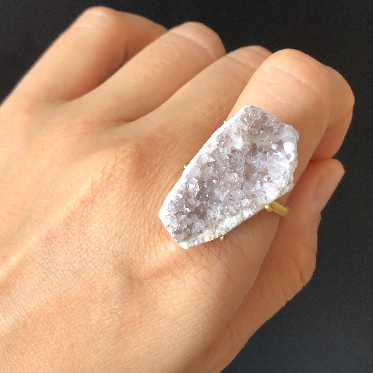 raw pink quartz ring, raw calcite ring , raw pink stone ring, raw pink quartz, pink quartz ring, Raw Stone Ring, Big Raw Crystal Ring Xlarge, Rough Huge Statement Ring, Chunky Irregular Raw Mineral Ring, Huge Stone Ring, Large statement ring