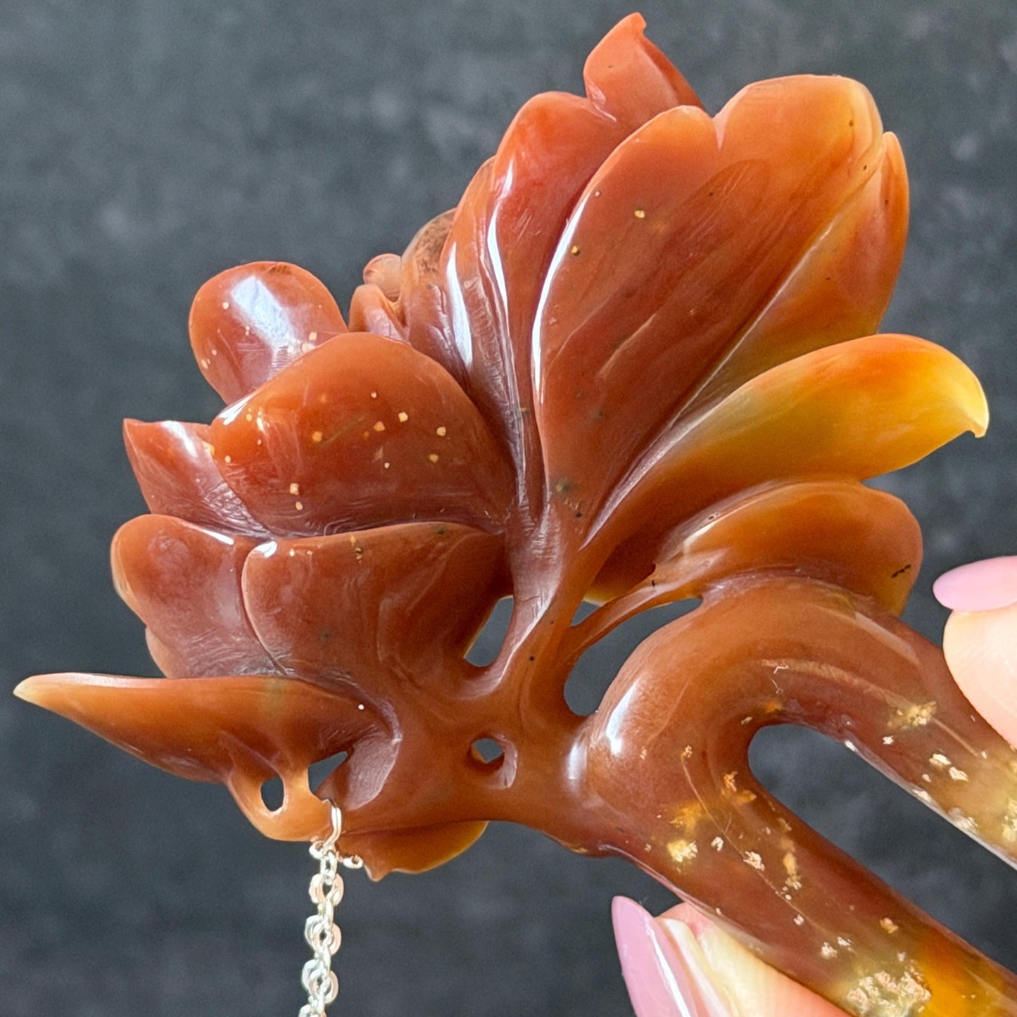 Xiu Jade Serpentine Hand Carved Camellia Flower Hair Fork: Certified Natural Red Jade Hairpin, Vintage Hanfu Hair Jewelry Gift for her Bridal Shower gift bridal hair clip wedding headpiece wedding hair jewelry bridal hair accessories red jade carving white jade hand engraved flower hair stick japanese hairpins korean hair stick chinese hair comb vintage hair pins antique hair fork hanfu hair pins certified untreated jade