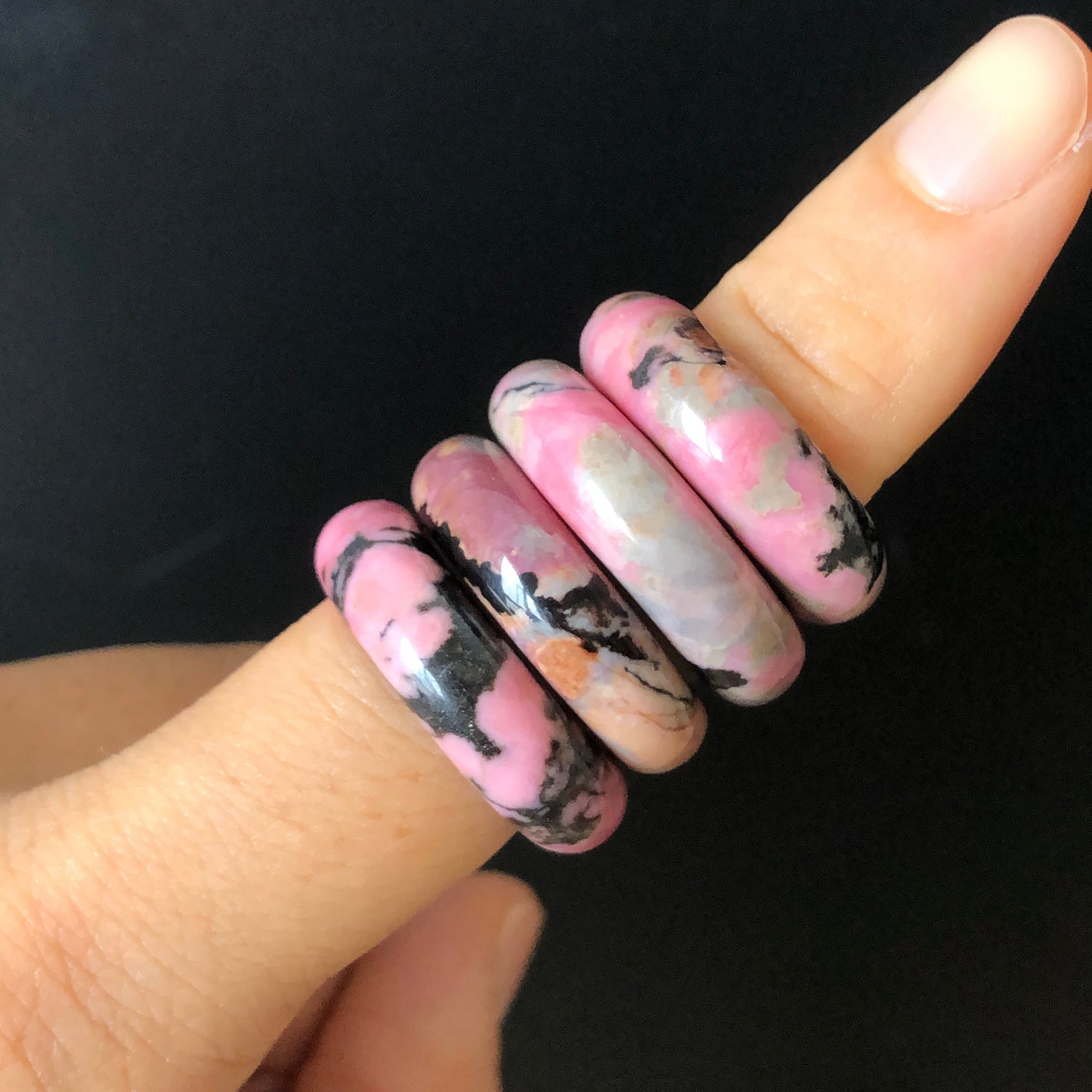 Rhodonite Ring