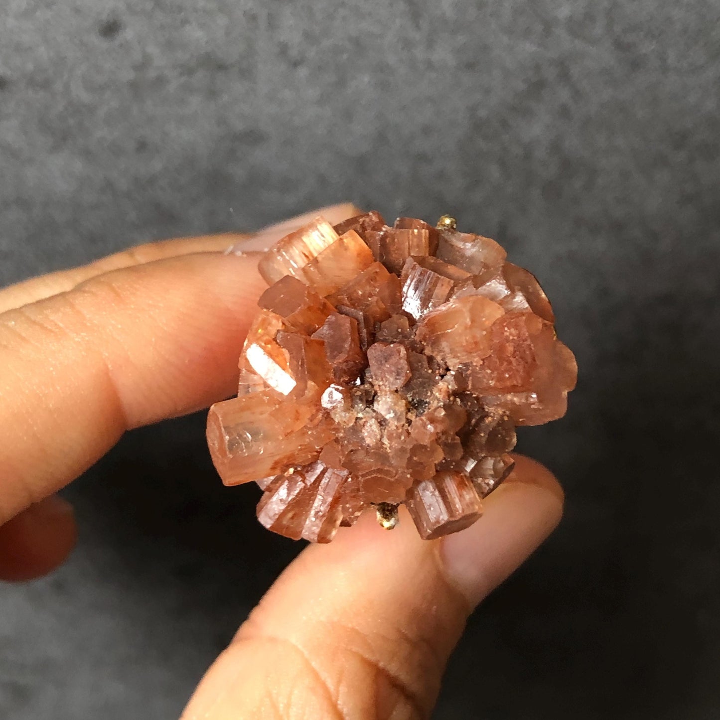 Raw Aragonite Star Clusters Crystal Ring | Milk Coffee | Caramel Brown | Grounding Stone | Statement Ring | Root Chakras | June Birthstone