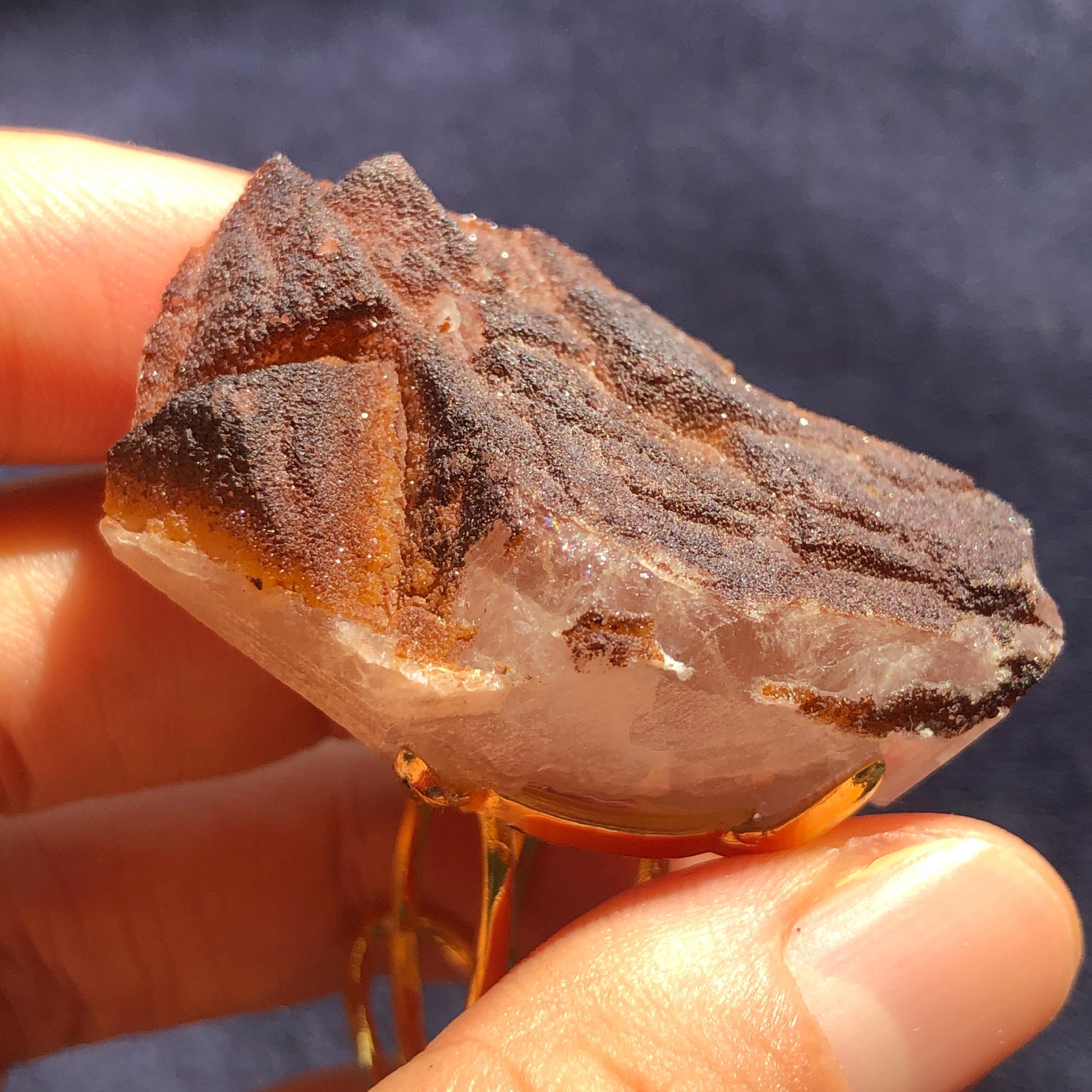 Raw Fluorite Ring, Chocolate Brown Fluorite Ring, Raw Crystal Ring, Raw Stone Ring, adjustable gemstone ring, Chunky Stone Ring, Large Statement Ring for Men and Women,Big Birthstone Ring, Raw Mineral Ring, Green Raw Crystal Ring, Crystal Band Ring