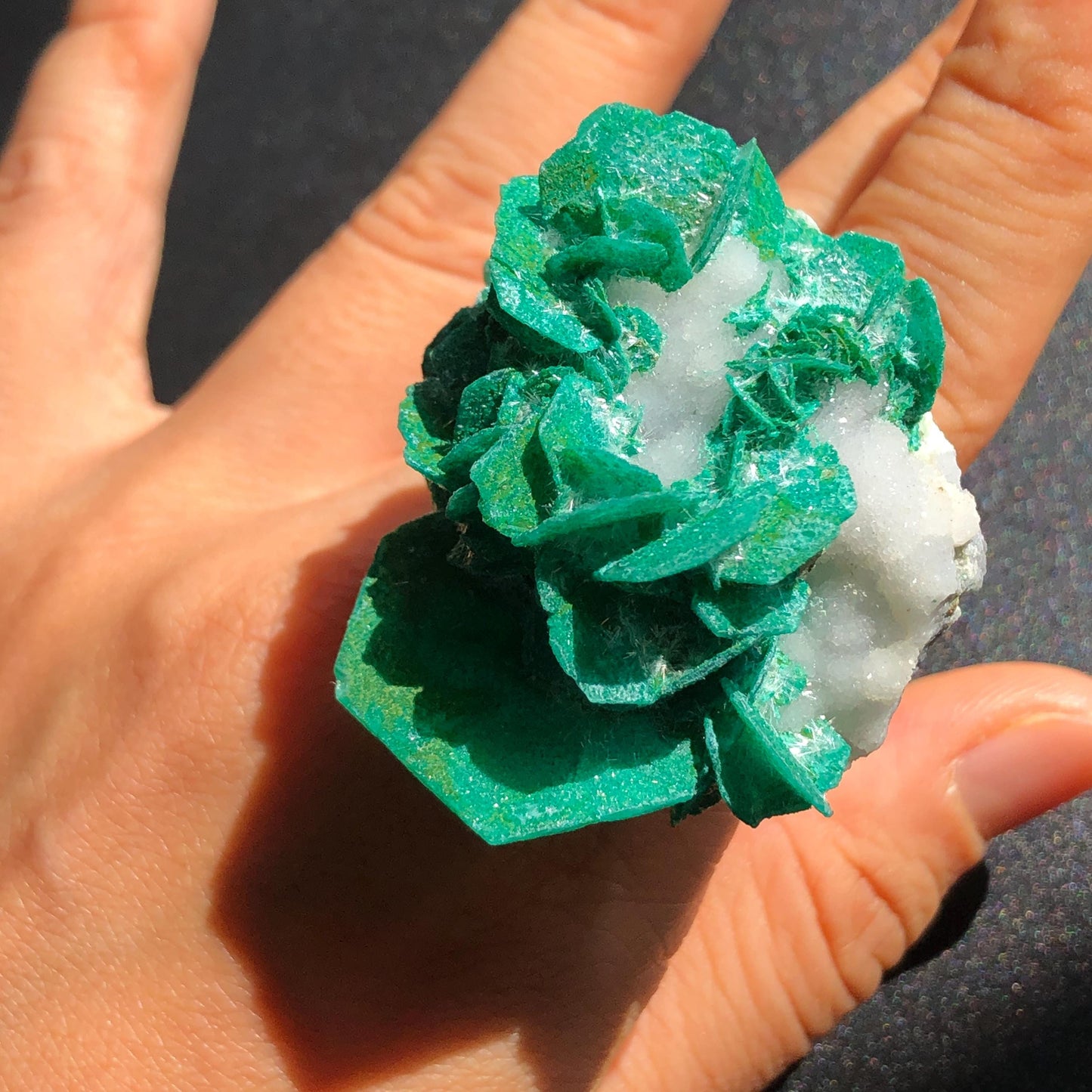 Aurichalcite Ring, Raw Stone Ring, Raw Crystal Ring Xlarge, Large Statement Ring for Men Women, Raw Mineral Ring, Chunky Crystal Ring, Irregular Ring, large cocktail ring, Green Raw Crystal Ring, Crystal Band Ring, large cocktail ring