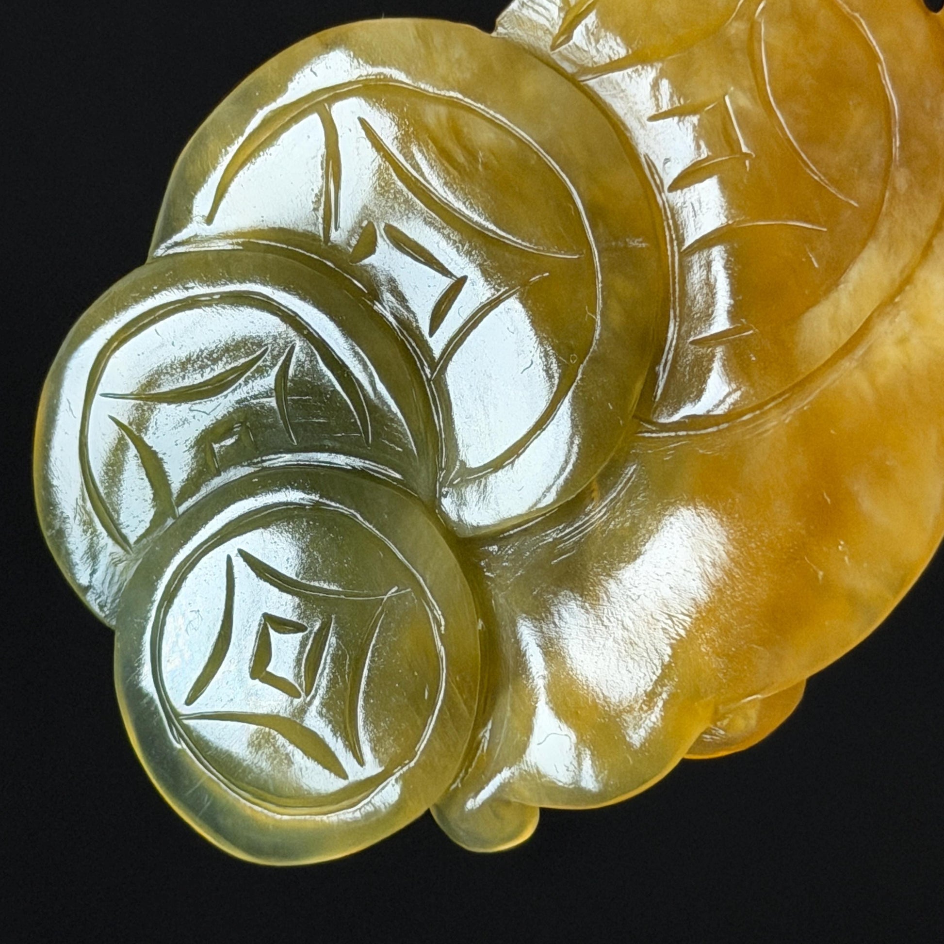 Xiu Jade Pixiu Hand Carved Pendant Adjustable Necklace: Natural Serpentine Yellow & Green Jade Hand Engraved Charm | Abundance & Wealth | Stone Crystal Gemstone Jewellery gift for her gift for him hand engraved jade handcrafted jade charm blue jade green jade yellow jade brown jade red jade multicolor jade relief carving 3D stone carving pixiu carving antique pendant asian vintage charm lucky charm big pendant certificate jade untreat real jade pixiu lover gift