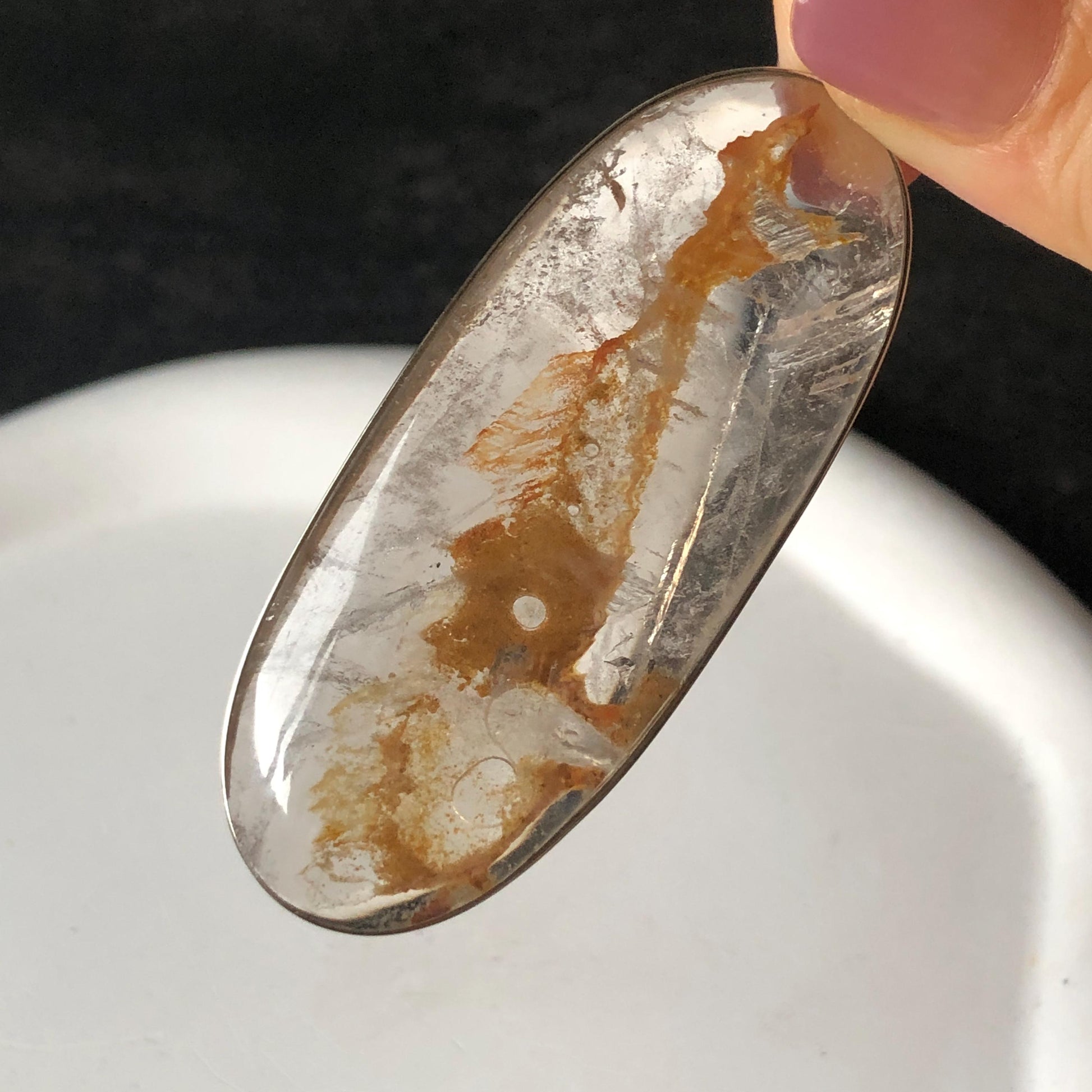 Ultra Rare! Enhydro Quartz Shimmering Golden Yellow Sand Waterfall S925 Silver Polished Pendant Adjustable Necklace | Natural Gemstone Birthstone Gift for her enhydro quartz sand water-fall pendant necklace choker gemstone charm stone pendant choker polished stone pendant crystal charm birthstone men necklace chakra crystal minerals specimen silver wire wrapped pendant inclusion crystal inclusion crystal yellow sand inclusion certified untreated crystal with certificate of authenticity