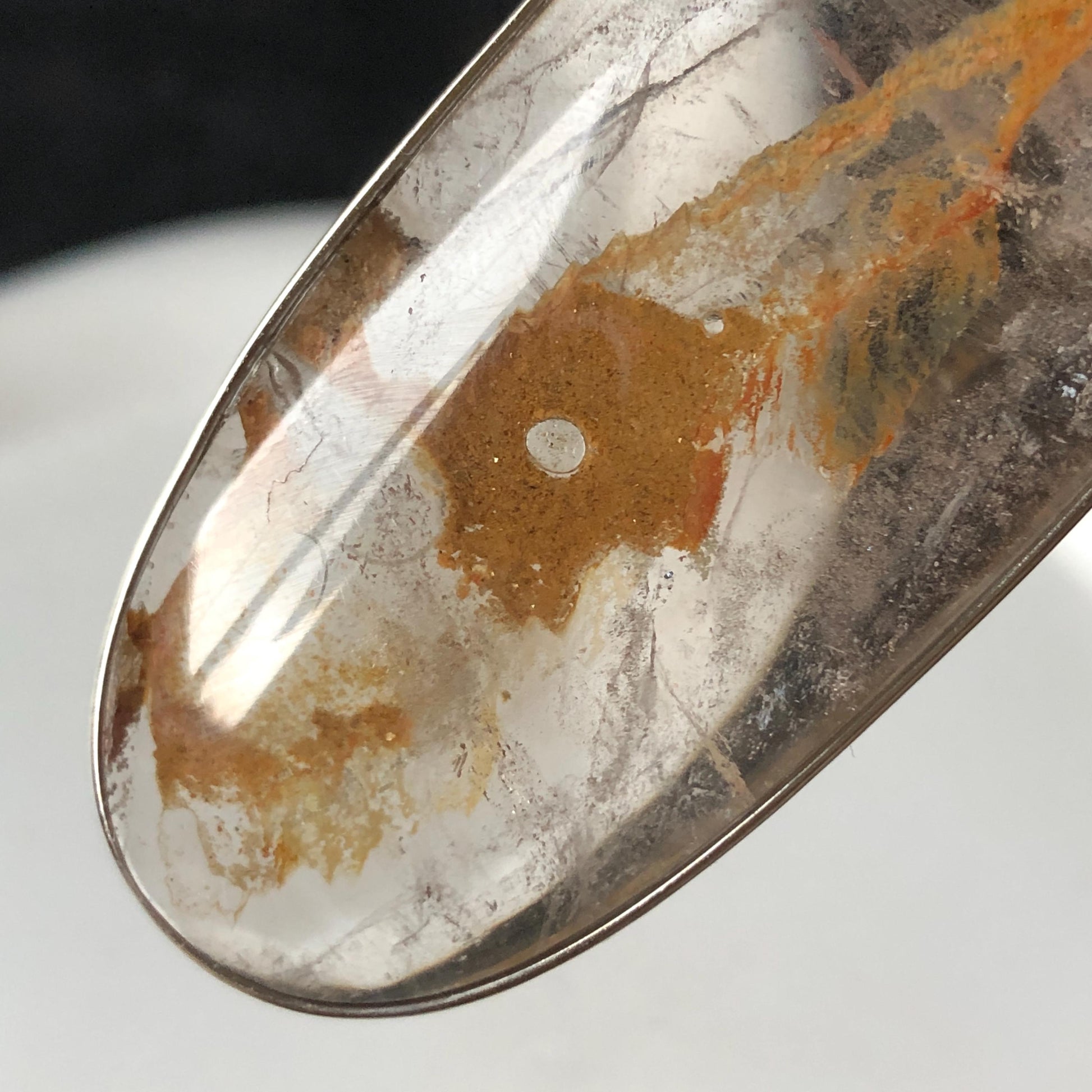 Ultra Rare! Enhydro Quartz Shimmering Golden Yellow Sand Waterfall S925 Silver Polished Pendant Adjustable Necklace | Natural Gemstone Birthstone Gift for her enhydro quartz sand water-fall pendant necklace choker gemstone charm stone pendant choker polished stone pendant crystal charm birthstone men necklace chakra crystal minerals specimen silver wire wrapped pendant inclusion crystal inclusion crystal yellow sand inclusion certified untreated crystal with certificate of authenticity