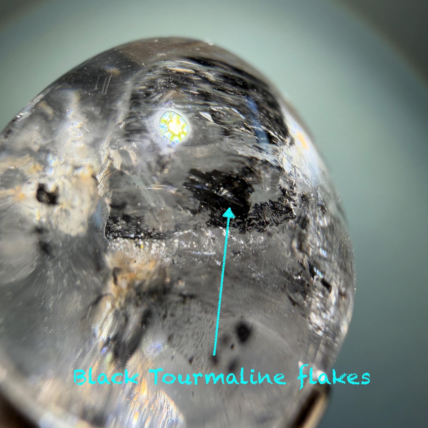 Enhydro Quartz (Herkimer Diamond) S925 Silver Adjustable Ring: Rare Moving Black Tourmaline flakes Inclusion Polished Crystal men Statement Ring for Women ring crystal band ring crystal cocktail ring crystal stackable ring 7 chakra crystal ring meditation crystal healing stone birthstone silver ring ring for men rainbow quartz minerals specimen inclusion quartz tourmaline inclusion quick sand inclusion water inclusion cocktail ring stackable ring enhydro crystal ring untreated crystal